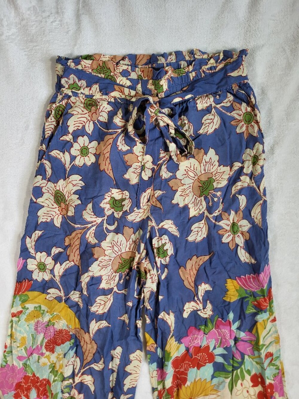 Anthropologie Leilani Paperbag Wide-Leg Pants - Small - Picture 4 of 11